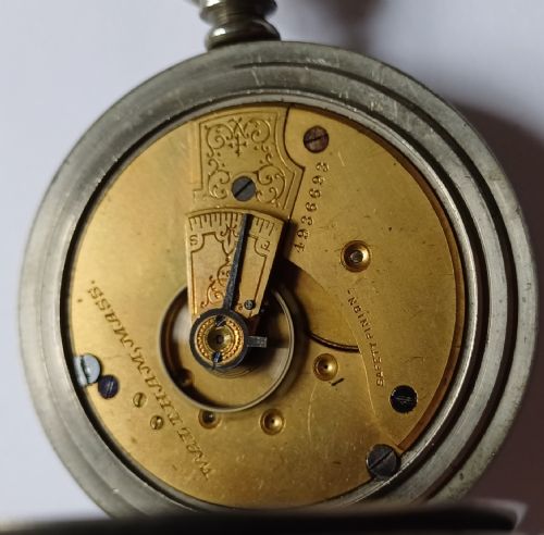 RARE TAFF VALE RAILWAY ISSUE NO 120 POCKET WATCH SUPPLIED BY H W BEDFORD LONDON DATING PRE1922 - ADDITIONAL PHOTO 11