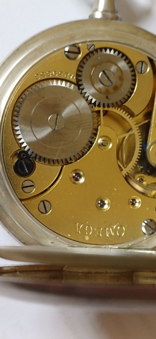 RESERVED PW A FINE PREWW1 OMEGA SILVER CASED POCKET WATCH DATING CIRCA 1913 - ADDITIONAL PHOTO 14