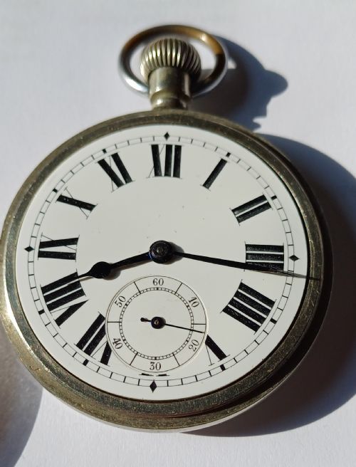 SOUTHERN RAILWAY ISSUED STATION MASTER OR GUARDS POCKET WATCH NO SR 4181 BY RECTA DATING CIRCA 1935 - ADDITIONAL PHOTO 3