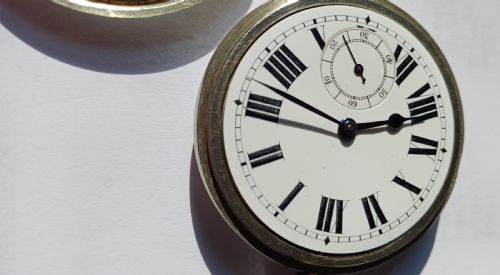 SOUTHERN RAILWAY ISSUED STATION MASTER OR GUARDS POCKET WATCH NO SR 4181 BY RECTA DATING CIRCA 1935 - ADDITIONAL PHOTO 4