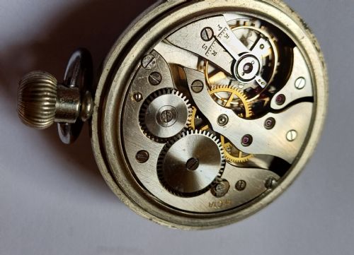SOUTHERN RAILWAY ISSUED STATION MASTER OR GUARDS POCKET WATCH NO SR 4181 BY RECTA DATING CIRCA 1935 - ADDITIONAL PHOTO 8