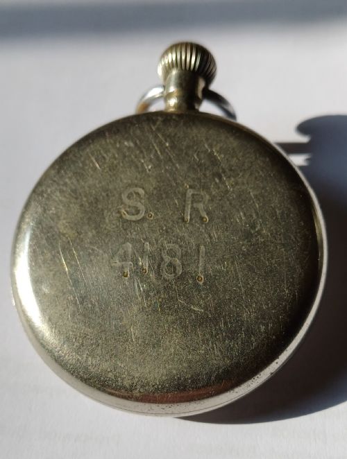 SOUTHERN RAILWAY ISSUED STATION MASTER OR GUARDS POCKET WATCH NO SR 4181 BY RECTA DATING CIRCA 1935 - ADDITIONAL PHOTO 13