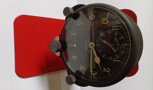 A RARE PREWW2 AIRCRAFT TIME OF TRIP COCKPIT CLOCK BY THE FAMOUS GOLDSMITHS SILVERSMITHS COMPANY LTD LONDON CIRCA 1930 - ADDITIONAL PHOTO 10