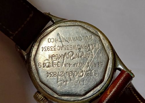 WW2 BULOVA RAF ISSUED 6B234 BACKUP PILOTS NAVIGATORS OR AIR CREWS WATCH REF 6B234 A 11194 CIRCA 1943 - ADDITIONAL PHOTO 7