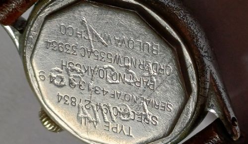WW2 BULOVA RAF ISSUED 6B234 BACKUP PILOTS NAVIGATORS OR AIR CREWS WATCH REF 6B234 A 11194 CIRCA 1943 - ADDITIONAL PHOTO 11