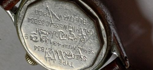 WW2 BULOVA RAF ISSUED 6B234 BACKUP PILOTS NAVIGATORS OR AIR CREWS WATCH REF 6B234 A 11194 CIRCA 1943 - ADDITIONAL PHOTO 12