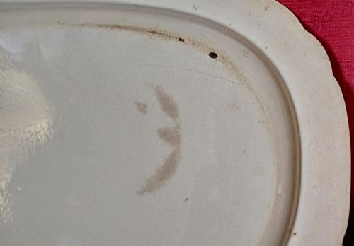 A FANTASTIC ENGLISH EARTHENWARE DISH SHIPPING SERIES DAY SEA BATTLE DATING CIRCA 1820 - ADDITIONAL PHOTO 17