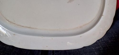 A FANTASTIC ENGLISH EARTHENWARE DISH SHIPPING SERIES DAY SEA BATTLE DATING CIRCA 1820 - ADDITIONAL PHOTO 19
