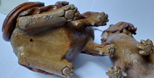 PAIR OF CHINESE SHIWAN BUDDHISTIC LION DOGS FOO DOGS LATE 19THEARLY 20TH CENTURY - ADDITIONAL PHOTO 16