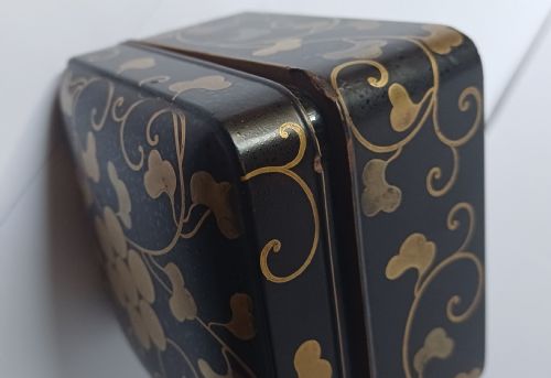 RESERVED VB JAPANESE LACQUER BOX AND COVER EDO PERIOD CIRCA 1830 - ADDITIONAL PHOTO 8