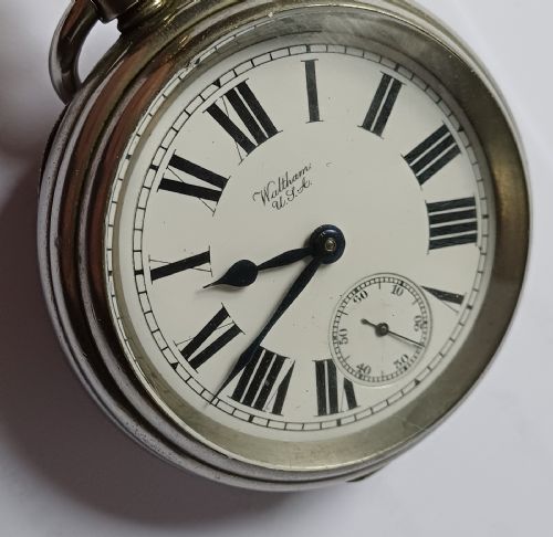 SOUTH EASTERN CHATHAM RAILWAY STATION MASTERS POCKET WATCH NO 2842 CIRCA 1920 SE CR LANTERN A SET - ADDITIONAL PHOTO 3