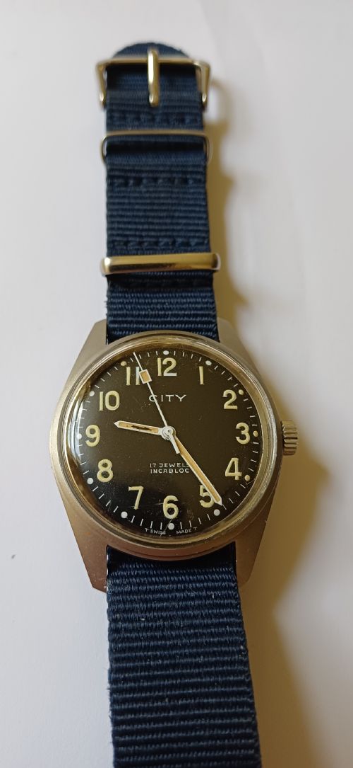 SWEDISH CITY ARMYISSUED MILITARY WATCH REF 3 CROWNS NO 368 CIRCA 1960S - ADDITIONAL PHOTO 4