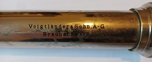 WW1 GERMAN NAVY OFFICER OF THE WATCH TELESCOPEVOIGTLNDER SOHN AG BRAUNSCHWEIG NO M1177 CIRCA 1914 - ADDITIONAL PHOTO 15