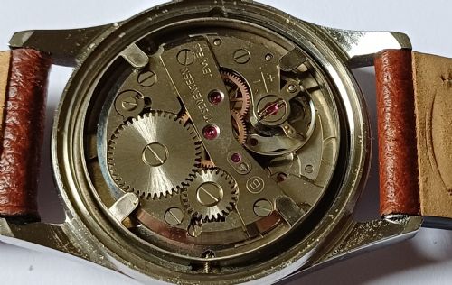BELAIR 17JEWEL WATCH WITH RARE BLACK 24HOUR DIAL 1960S - ADDITIONAL PHOTO 12