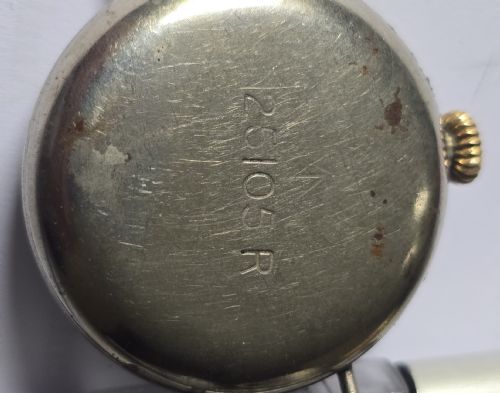 RARE WW1 MILITARY ISSUED BLACK DIAL TRENCH WATCH CIRCA 1916 ORIGINAL MILITARY MARKINGS I 25105R - ADDITIONAL PHOTO 13