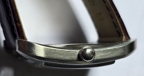 VERITY STAINLESS STEEL RECTANGULAR WATCH RARE 1950S VINTAGE GENTLEMAN'S WRISTWATCH - ADDITIONAL PHOTO 4