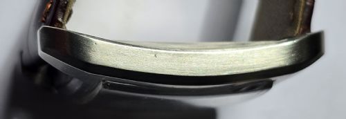 VERITY STAINLESS STEEL RECTANGULAR WATCH RARE 1950S VINTAGE GENTLEMAN'S WRISTWATCH - ADDITIONAL PHOTO 5