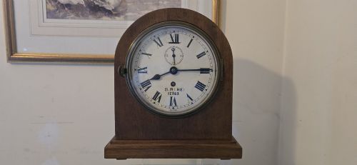 British Rail North Eastern Region Railway Mantel / Office Clock – Brne 1283, York Headquarters, C.1950