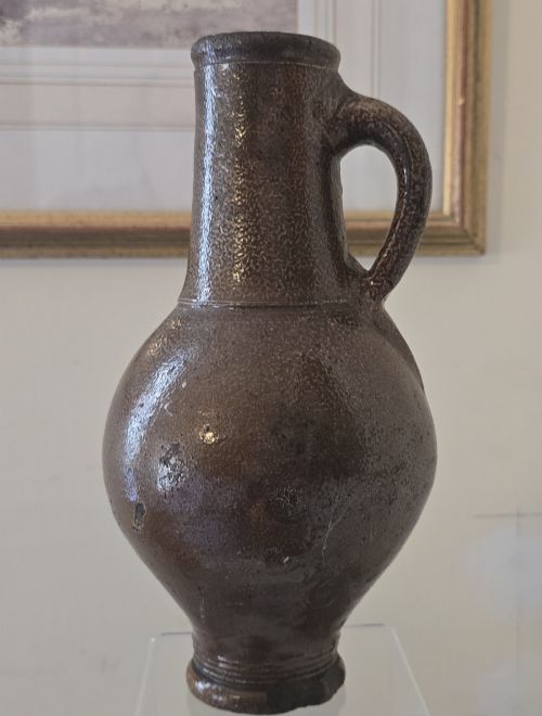 John Dwight Fulham Pottery Stoneware Bottle, Fulham, London, C.1677–1685