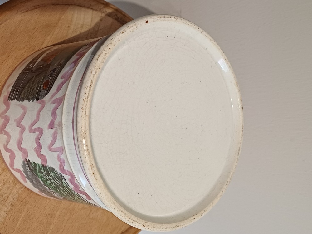 Sunderland Pink Lustre mug or tankard, circa 1820 View XII