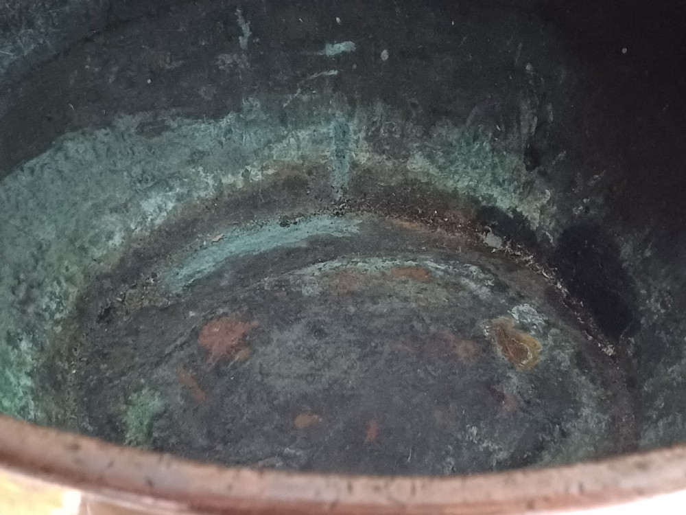 (Sold CP)  -A Magnificent large Copper Log or Coal bin / scuttle dating from the late Georgian early Victorian period. View IX