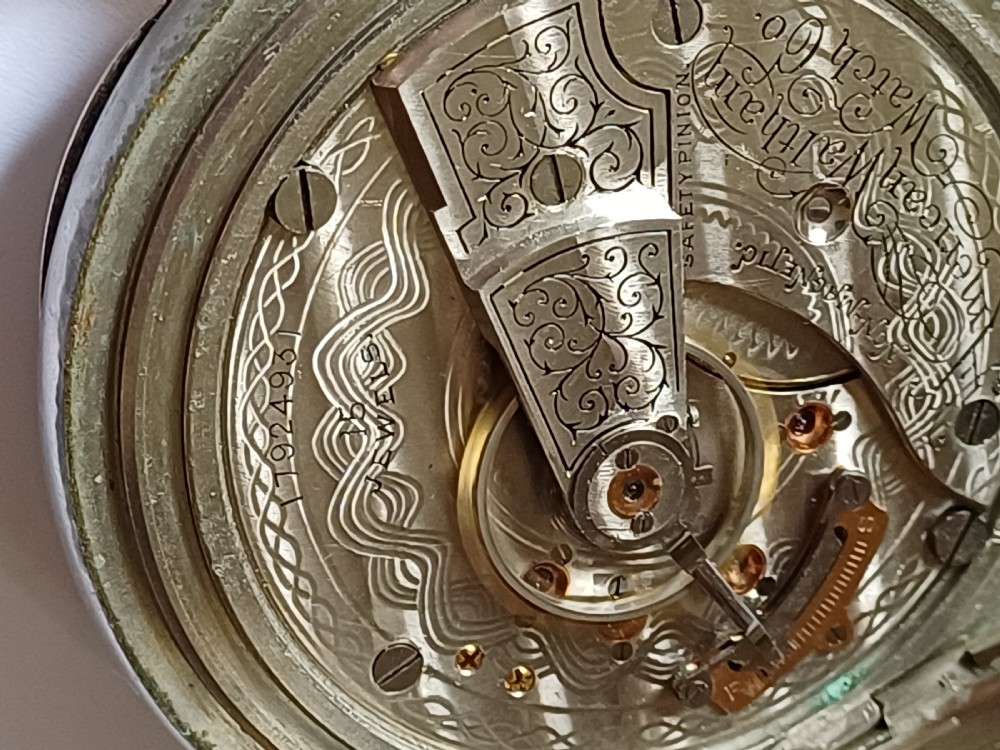 South Eastern & Chatham Railway issued Station Masters pocket watch, no S.E.& C.R. No 1823, dating circa 1910 View XV