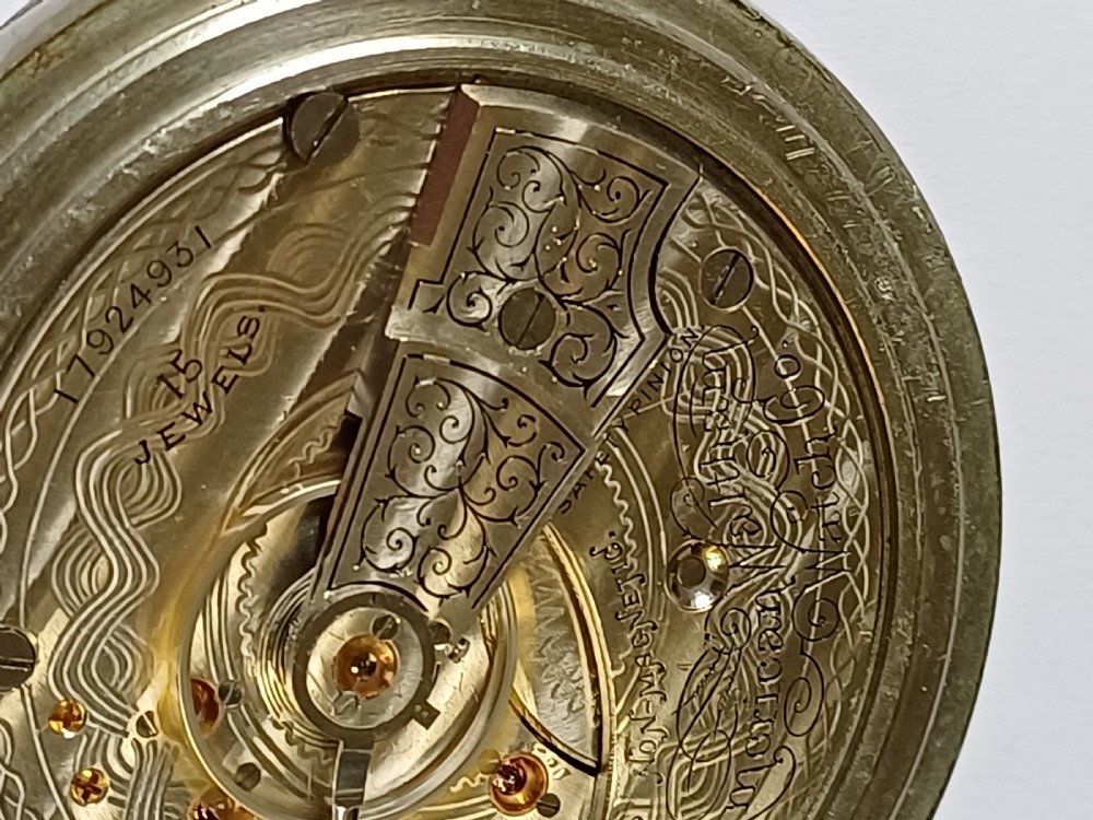 South Eastern & Chatham Railway issued Station Masters pocket watch, no S.E.& C.R. No 1823, dating circa 1910 View XVIII