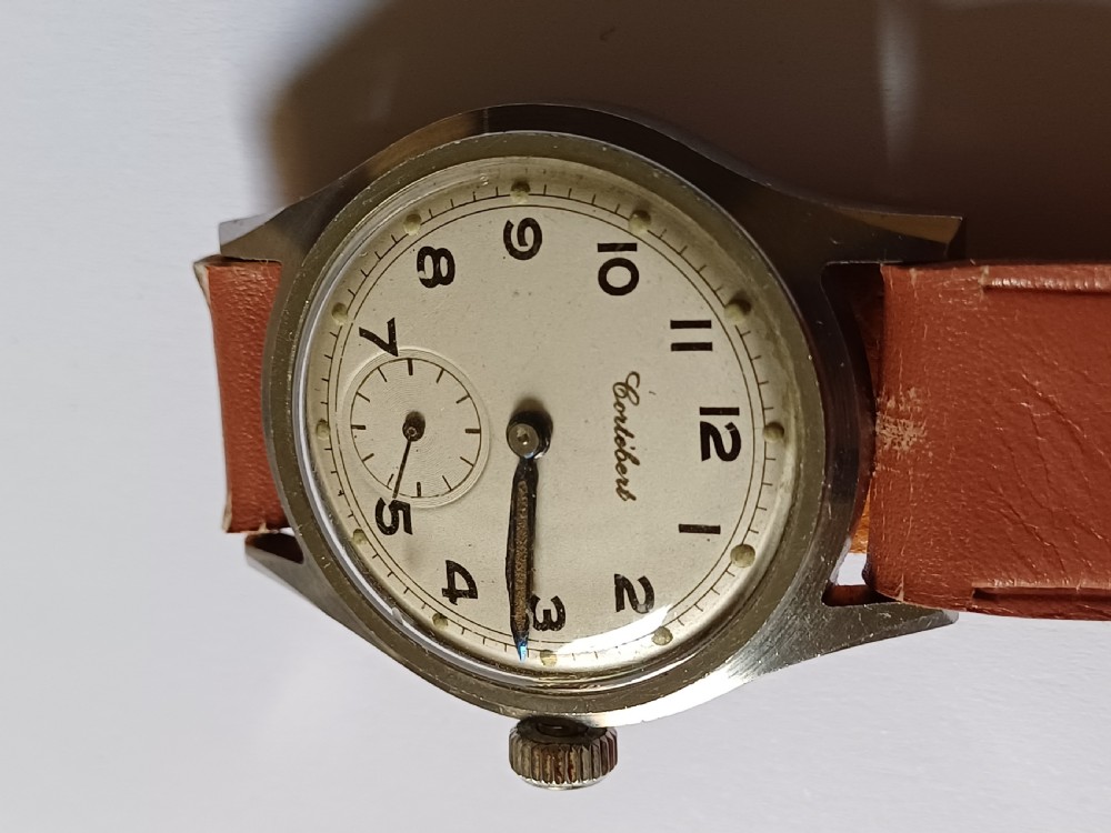(SOLD LZ Au) WW2 Cortebert military issued ATP no 76414, dating circa 1944 View III