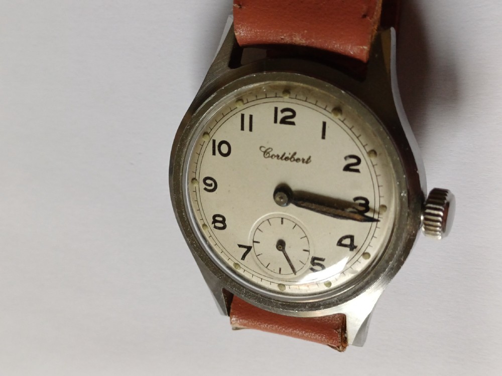 (SOLD LZ Au) WW2 Cortebert military issued ATP no 76414, dating circa 1944 View IV