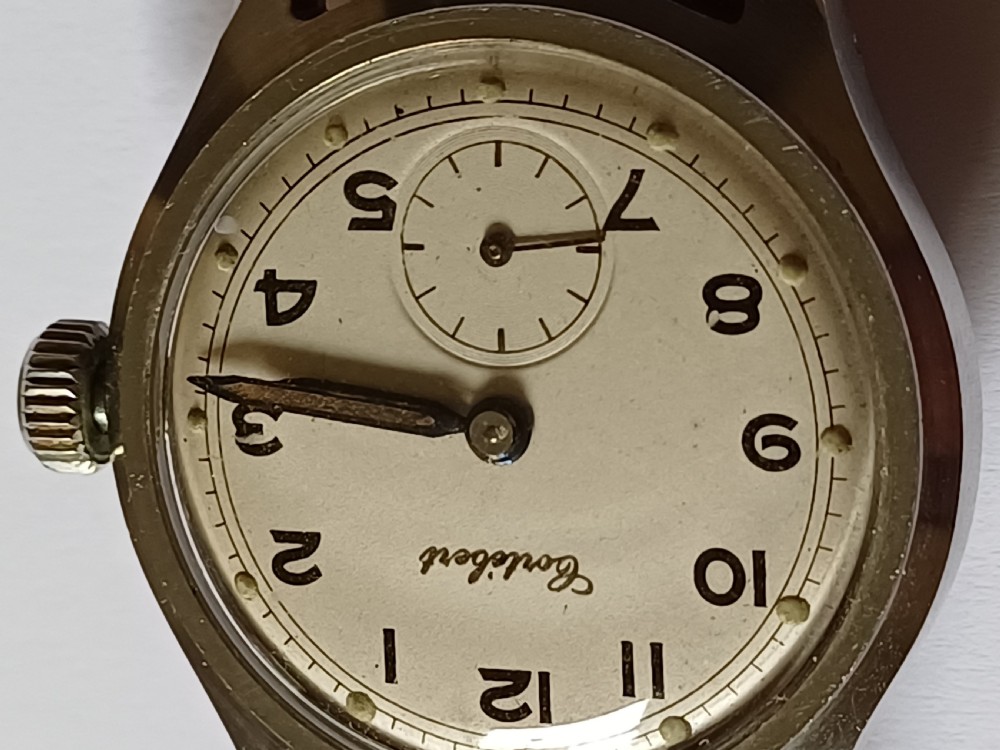 (SOLD LZ Au) WW2 Cortebert military issued ATP no 76414, dating circa 1944 View VI