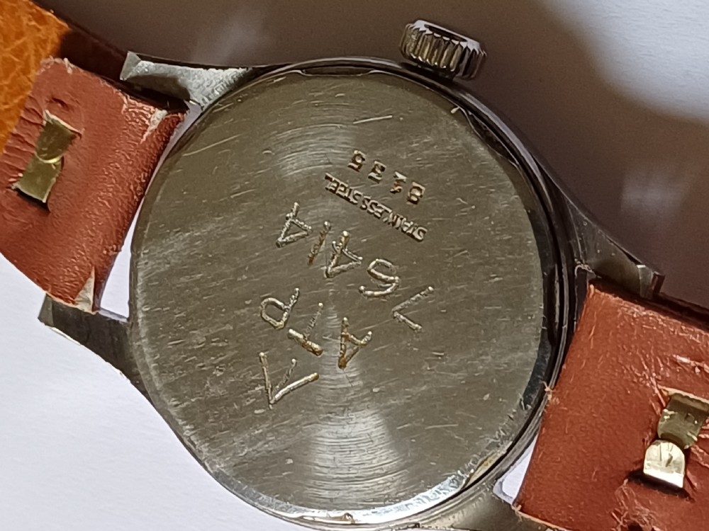 (SOLD LZ Au) WW2 Cortebert military issued ATP no 76414, dating circa 1944 View IX