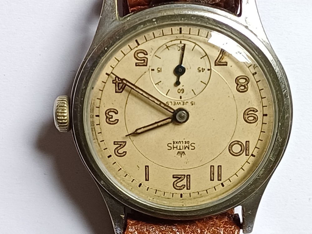 Smiths 15 jewel A404 Everest version, dating circa 1954 View X