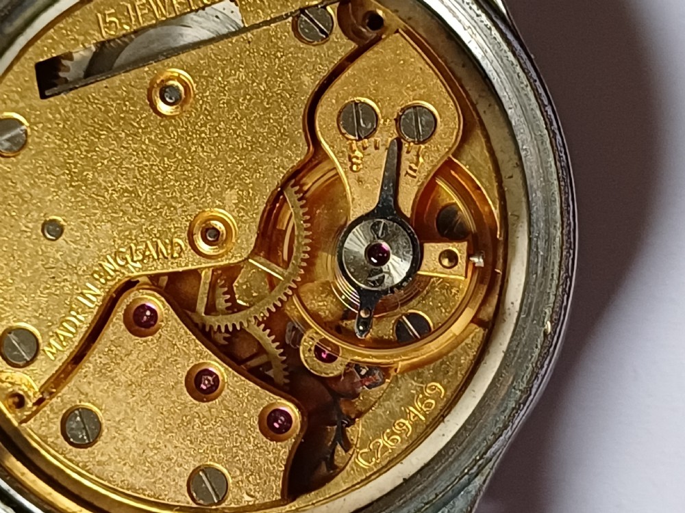 Smiths 15 jewel A404 Everest version, dating circa 1954 View XX