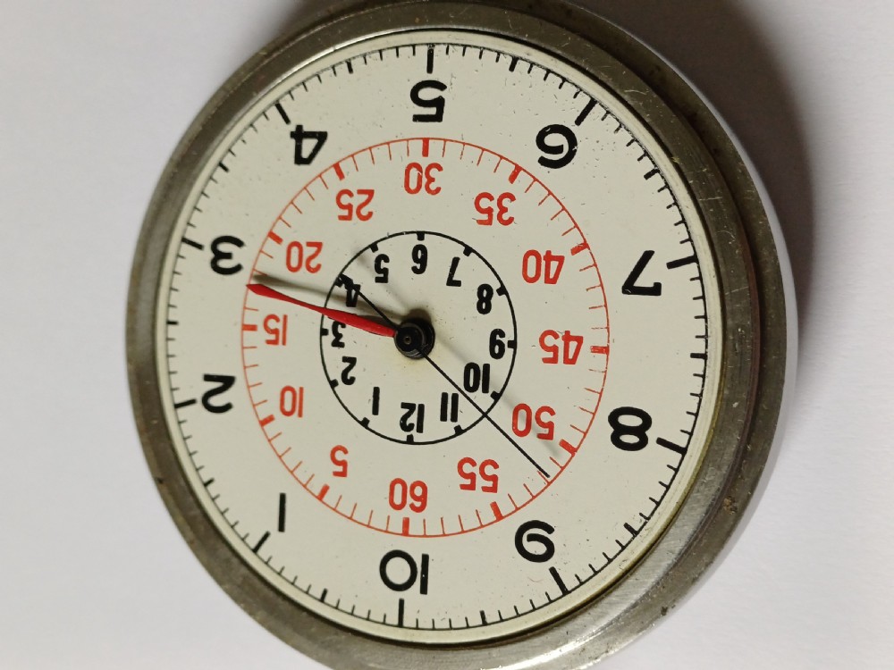 (Sold CL) WW2 Zenith HS3 British Royal Navy issued pocket watch, issue no 7704, later updated with decimal dial, dating circa 1940. View V