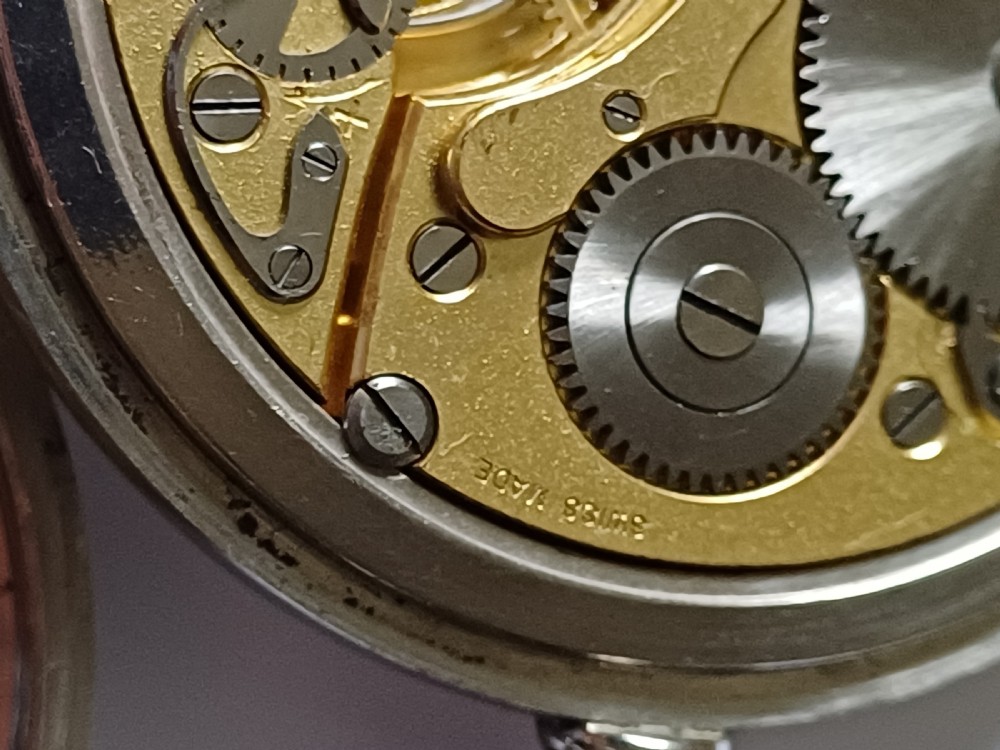 (Sold CL) WW2 Zenith HS3 British Royal Navy issued pocket watch, issue no 7704, later updated with decimal dial, dating circa 1940. View XV