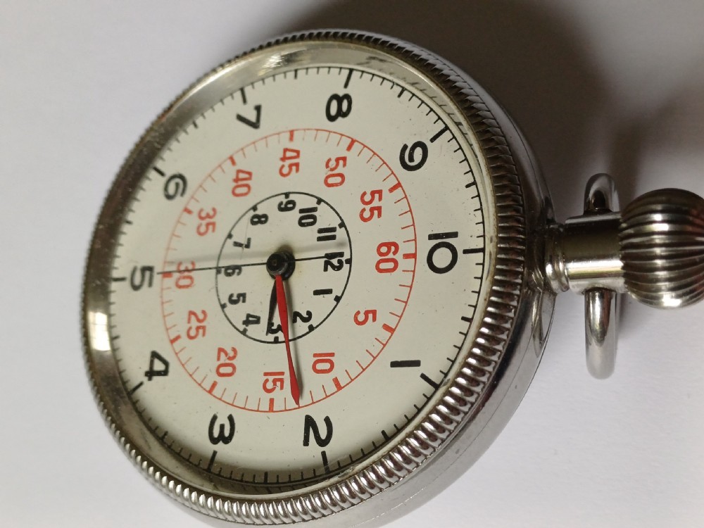 (Sold CL) WW2 Zenith HS3 British Royal Navy issued pocket watch, issue no 7704, later updated with decimal dial, dating circa 1940. View XX