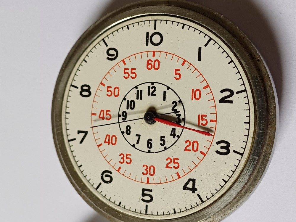 (Sold CL) WW2 Zenith HS3 British Royal Navy issued pocket watch, issue no 7704, later updated with decimal dial, dating circa 1940. View XXI