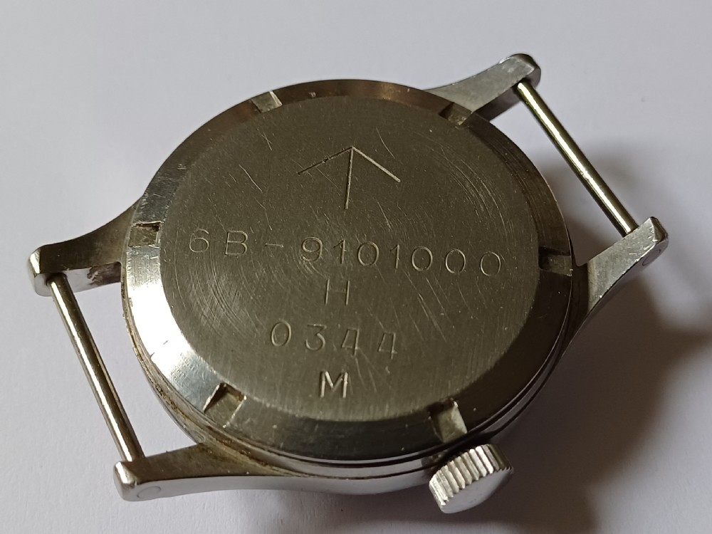(Reserved BC PP) RAF issued Hamilton 6B-9101000, cal 75 navigation or pilots watch, circa 1967 View X