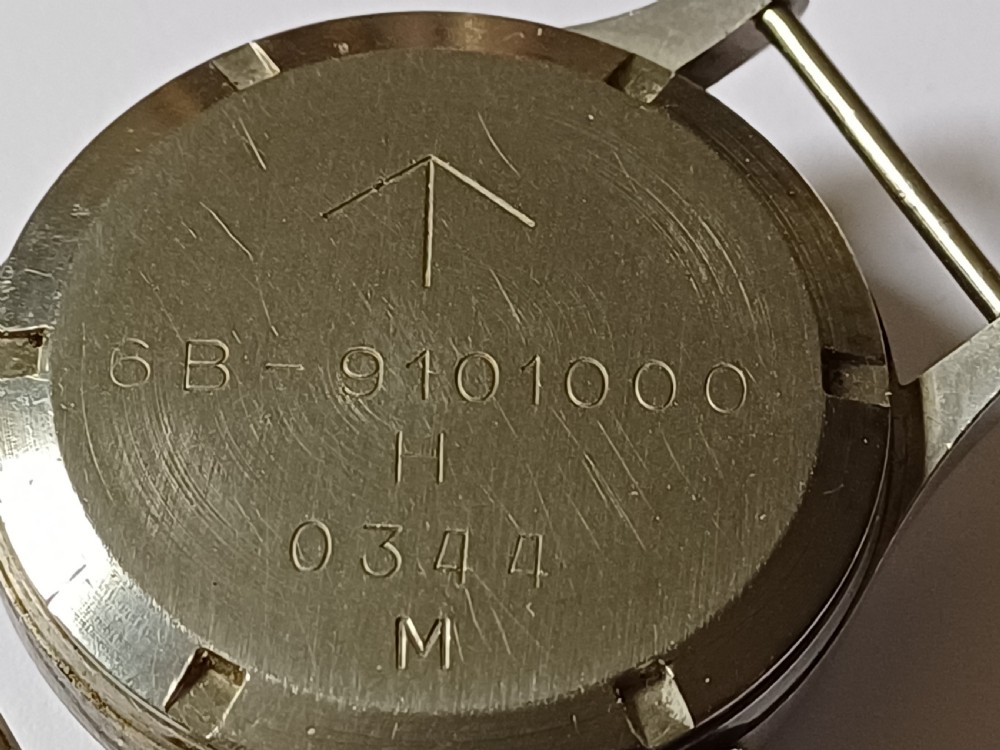 (Reserved BC PP) RAF issued Hamilton 6B-9101000, cal 75 navigation or pilots watch, circa 1967 View XV