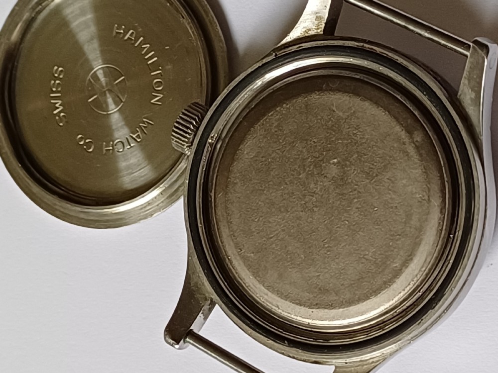 (Reserved BC PP) RAF issued Hamilton 6B-9101000, cal 75 navigation or pilots watch, circa 1967 View XIX