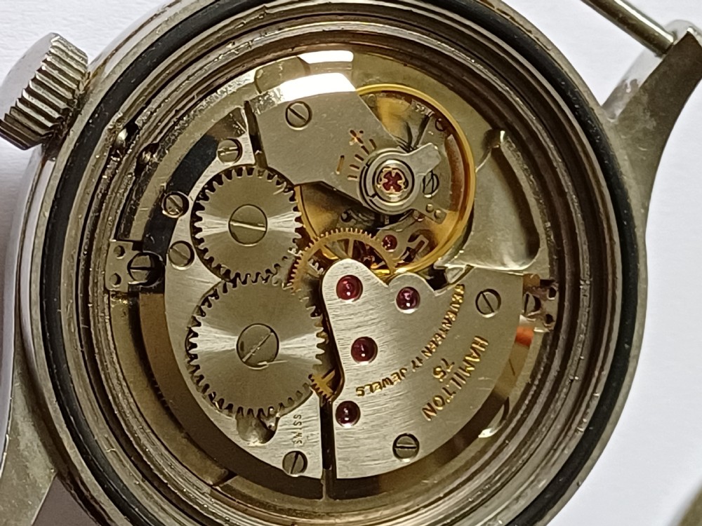 (Reserved BC PP) RAF issued Hamilton 6B-9101000, cal 75 navigation or pilots watch, circa 1967 View XXI