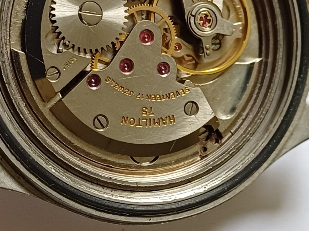 (Reserved BC PP) RAF issued Hamilton 6B-9101000, cal 75 navigation or pilots watch, circa 1967 View XXII