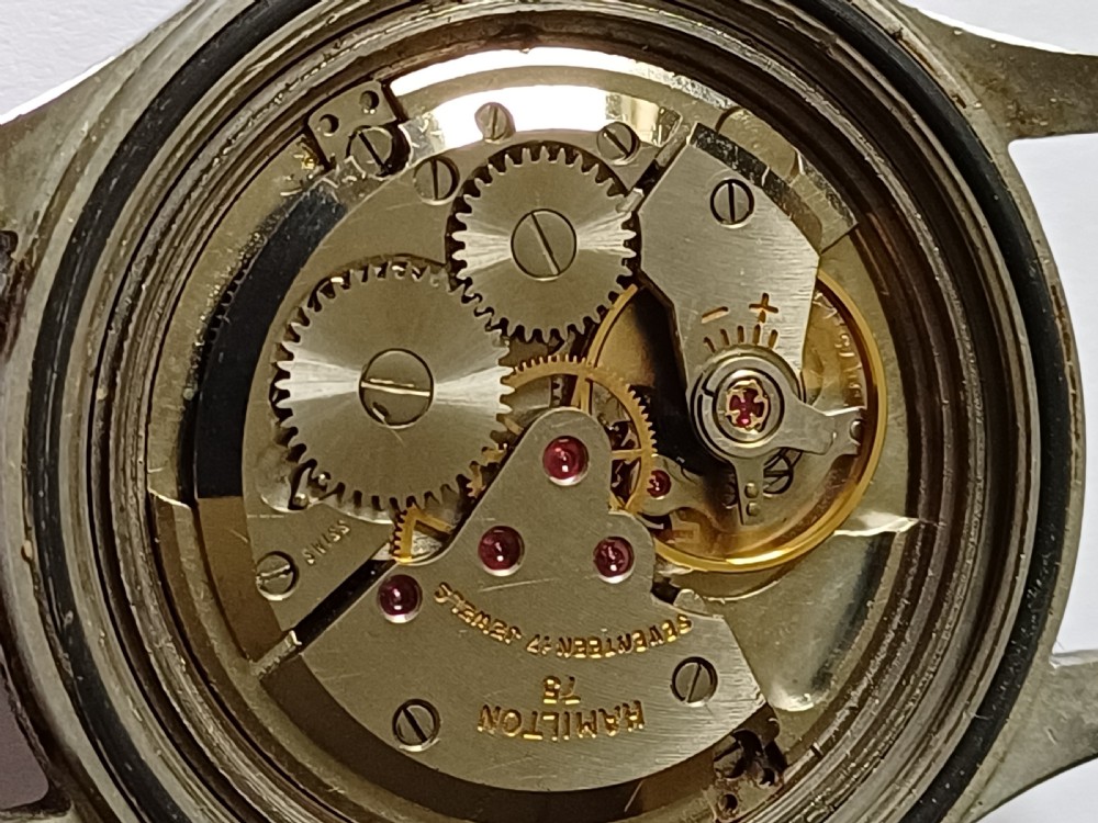 (Reserved BC PP) RAF issued Hamilton 6B-9101000, cal 75 navigation or pilots watch, circa 1967 View XXIII