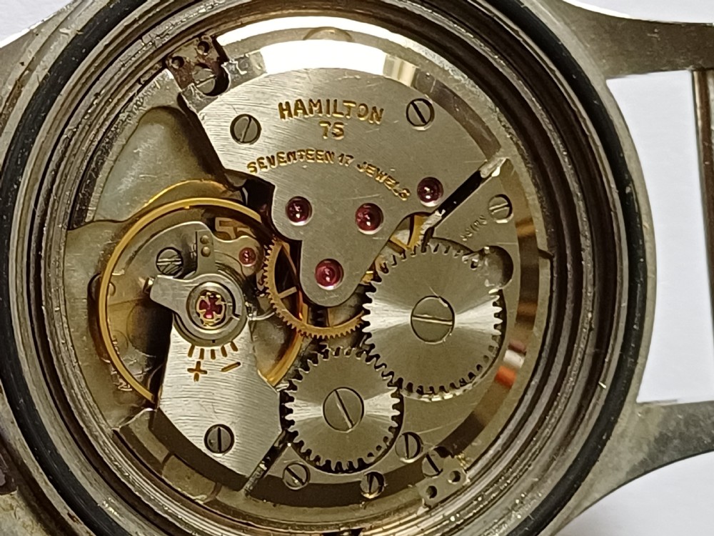 (Reserved BC PP) RAF issued Hamilton 6B-9101000, cal 75 navigation or pilots watch, circa 1967 View XXIV