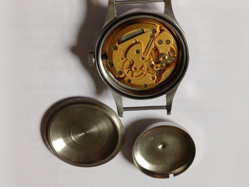 Smiths W10 British Army issued watch, dated 1969 View XIII