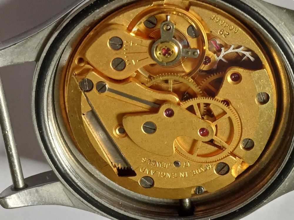 Smiths W10 British Army issued watch, dated 1969 View XV