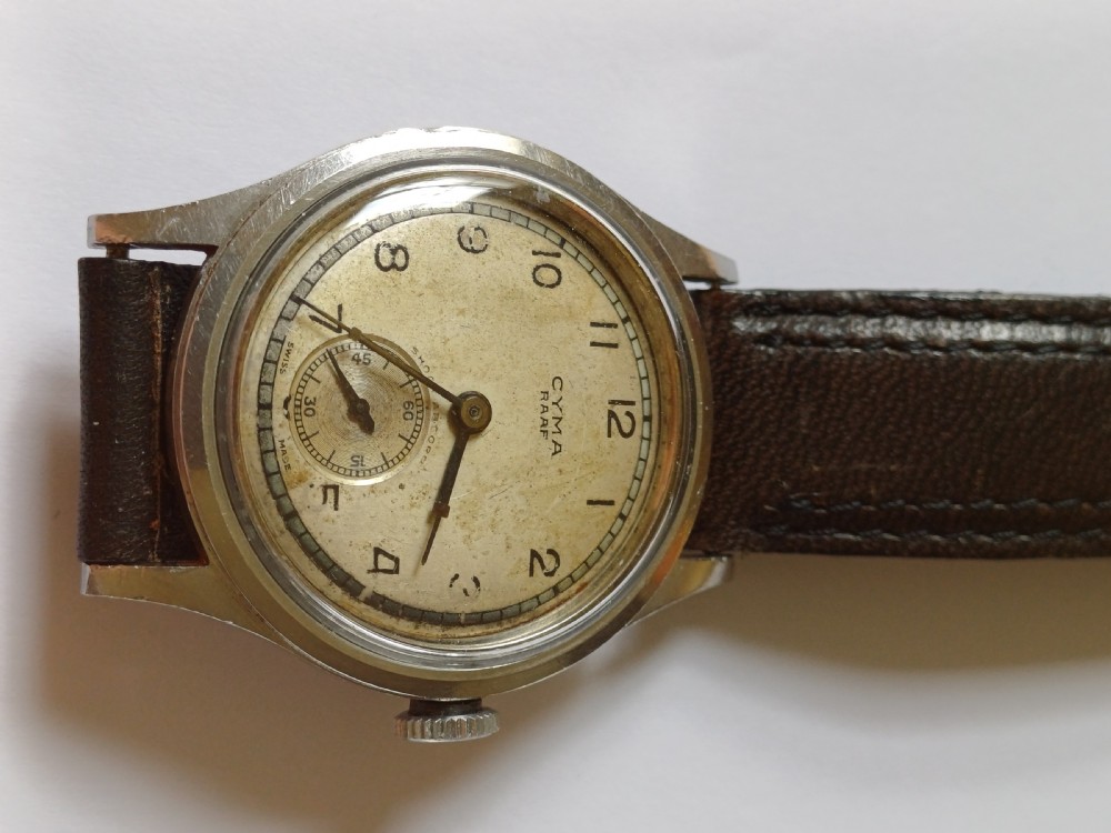 (Reserved JB PP) WW2 RAAF (Royal Australian Air Force) Cyma C.S issue no 537, dating circa 1940