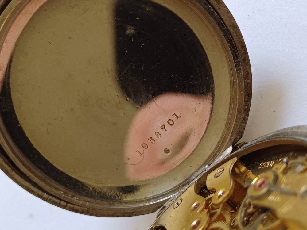 WW1 Royal Flying Corps 8 Day Mark IV A Cockpit Pocket Watch By H W Williamson Ltd, No 2061 AC, Circa 1917 View XII