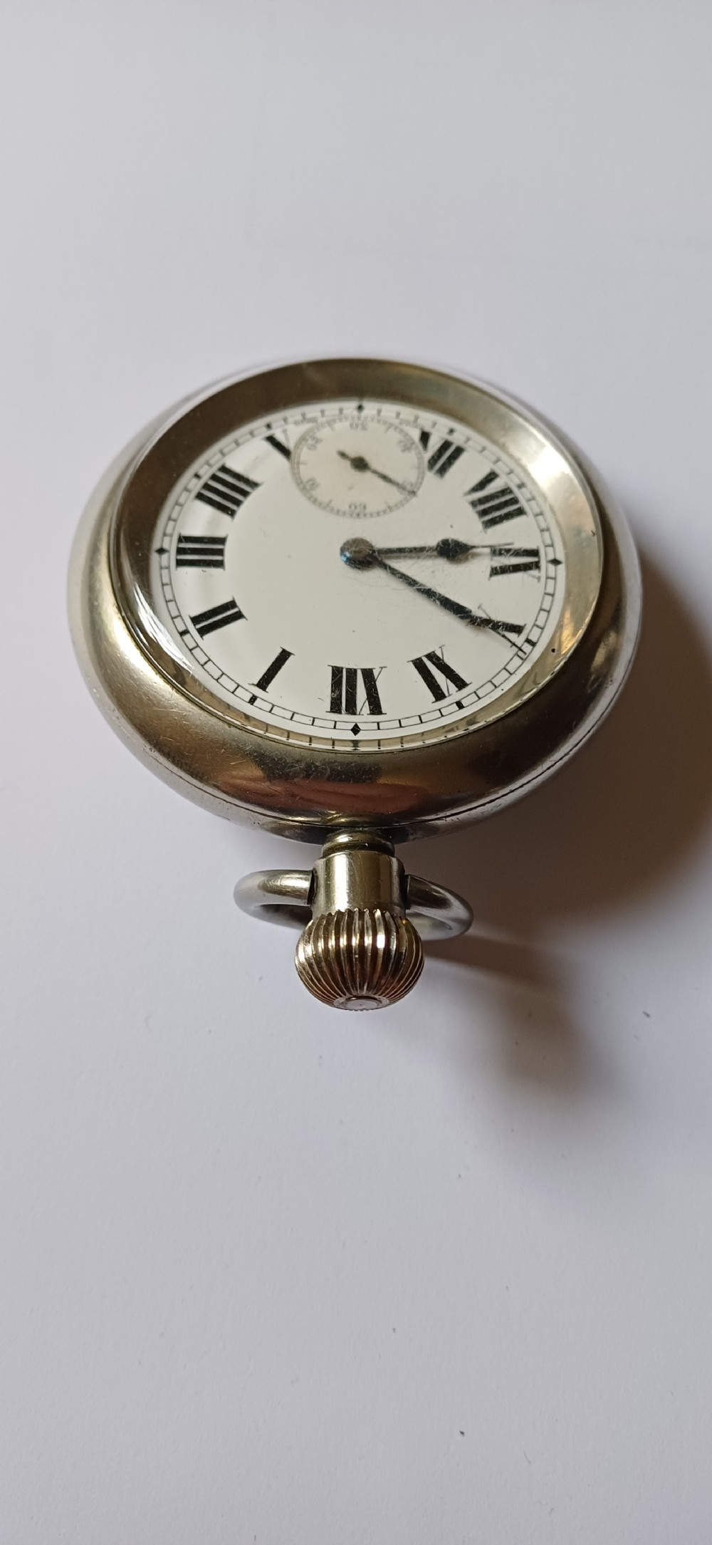 L.M.S. (London Midland Scotland) Stationmaster or Guards pocket watch, pre 1948 View III