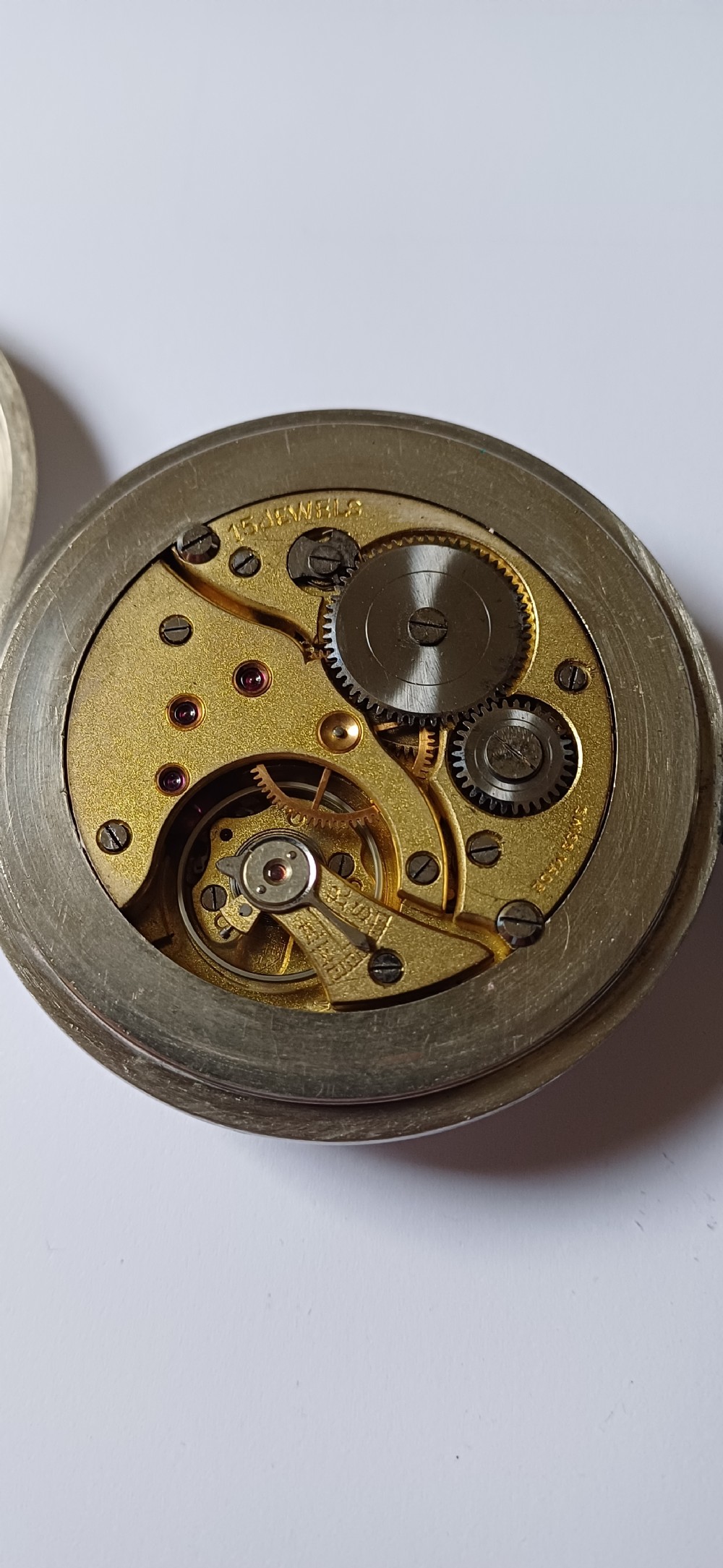 L.M.S. (London Midland Scotland) Stationmaster or Guards pocket watch, pre 1948 View XIII
